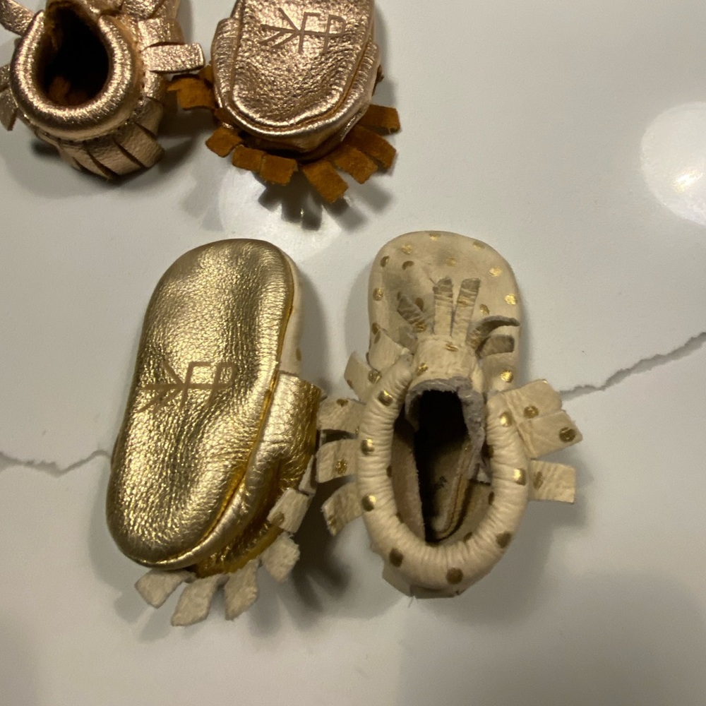 Freshly Picked |{ Leather Moccasin Baby Shoe Bundle - Picture 7 of 8